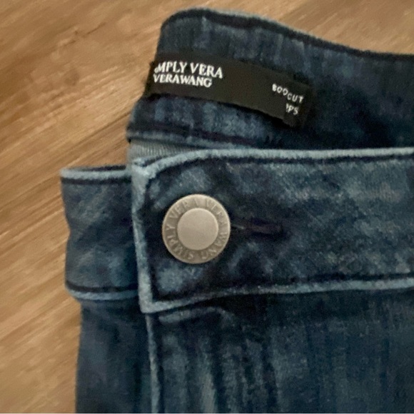 Simply Vera Wang denim jeans bootcut - Picture 6 of 6